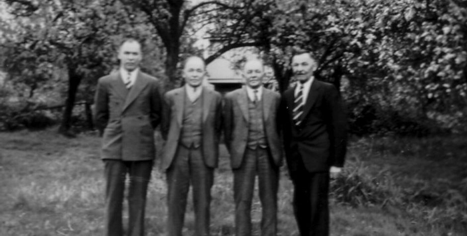 Leonard, Frans, Fritiof & Alf Holmberg